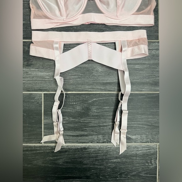 NWOT Kaei & Shi Pink Lingerie - Picture 4 of 8